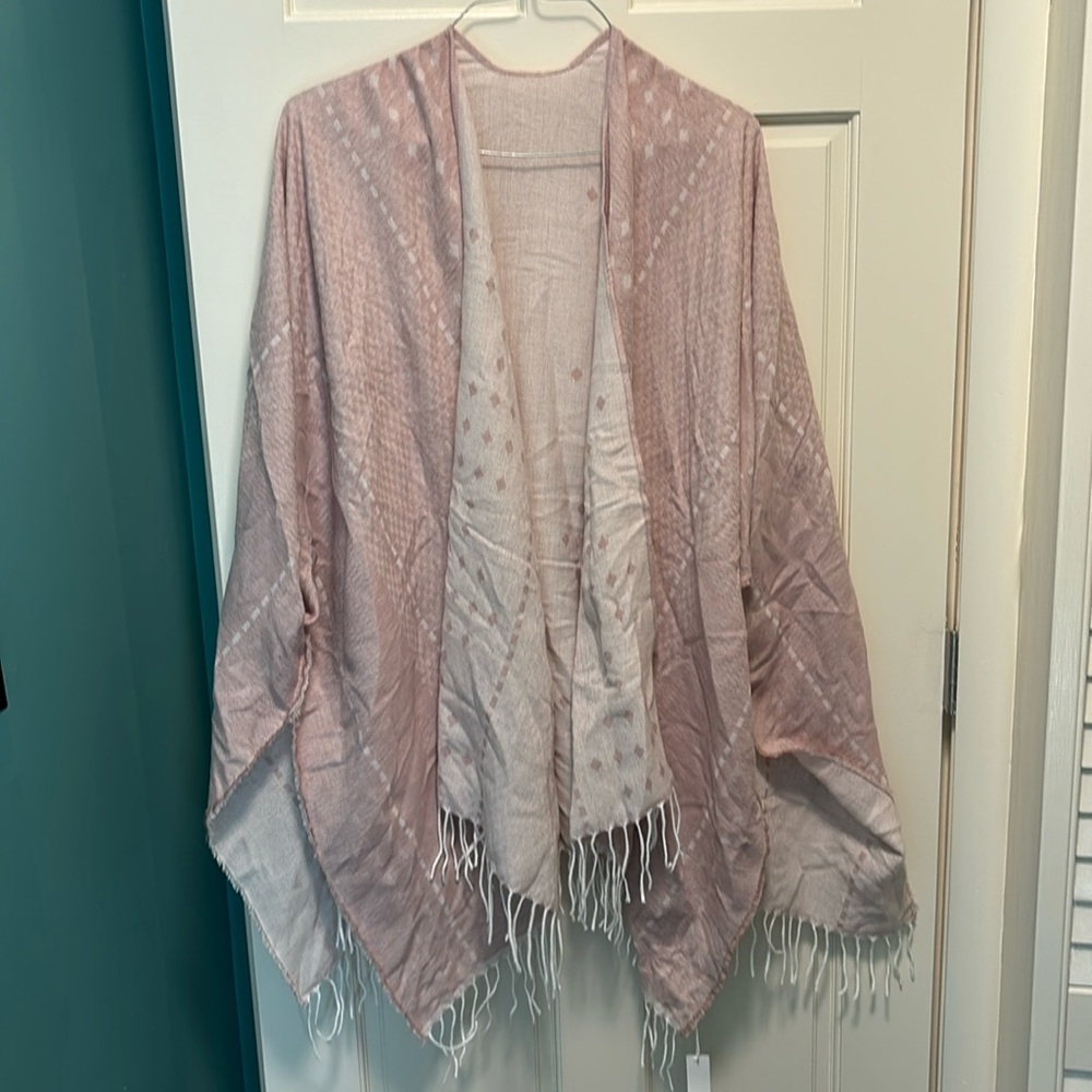 Gentle Fawn Pink Soft Kimono